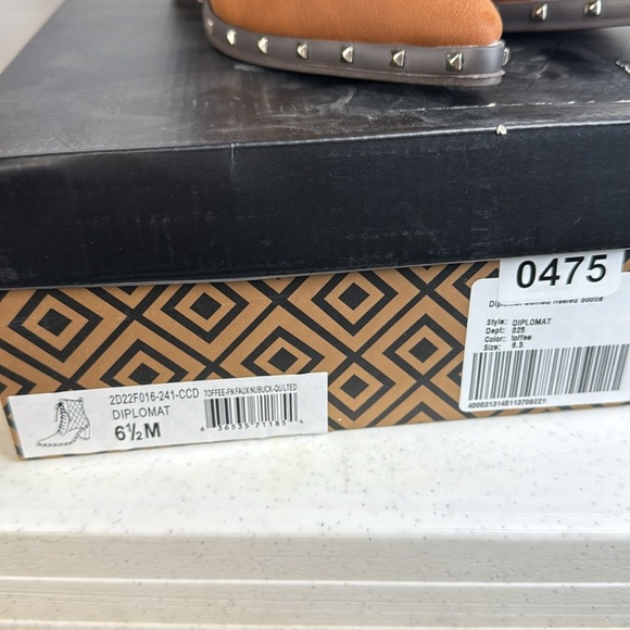 CHARLES DAVID Women's Diplomat Fashion Boot Sz 6.5 Toffee - Picture 10 of 12